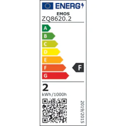 Gwint-trzonek-g4 - zq8620.2 żarówka komplet 2 sztuki led g4 1,9 w (21 w) 200 lm ciepła biel classic jc emos 