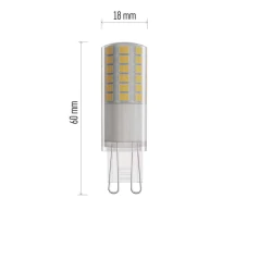 Gwint-trzonek-g4 - zq9225d neutralna żarówka led o gwincie g9 4,2w-40w 470lm classic jc emos 