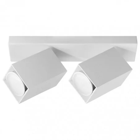 Oprawy-sufitowe - ad-op-6510wgu10 oprawa ścienno-sufitowa podwójna 2xgu10 kubar sp2 orno 