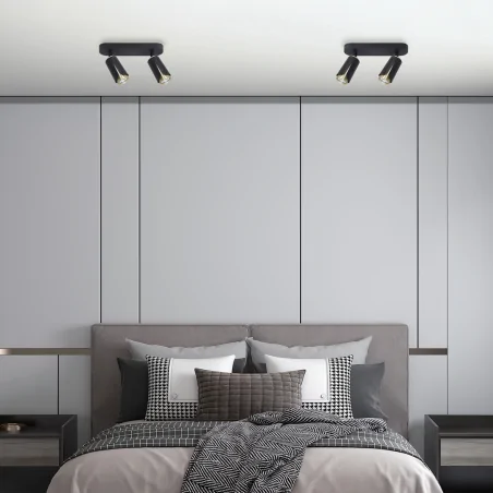 Lampy-sufitowe - ml0265 oświetlenie sufitowe spot 36cm 3xgu10 flower eko-light 