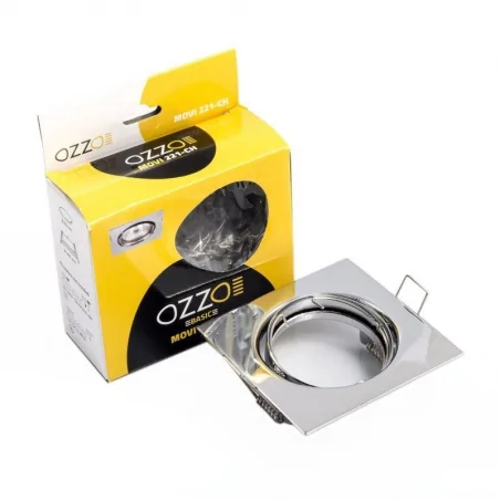 Oprawy-sufitowe-ruchome - movi-221-ch oczko sufitowe oprawa ruchoma kwadrat chrom inq 