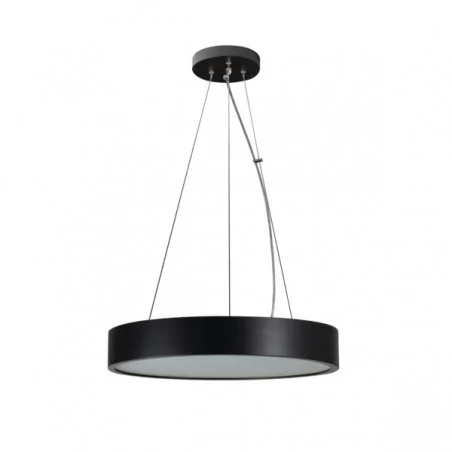 Plafony - 36507 wisząca lampa czarne koło 3xe27 jasmin c 470-b kanlux 