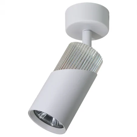 Lampy-sufitowe - ml0287 pojedynczy spot oświetleniowy biały 1xgu10 neo eko-light 