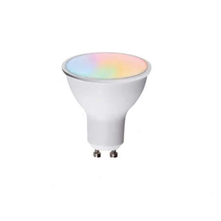 Gwint-trzonek-gu10 - 33643 inteligenta żarówka gu10 led zmienna barwa plus rgb sterowana smartfonem 4,7w cct kanlux smart 