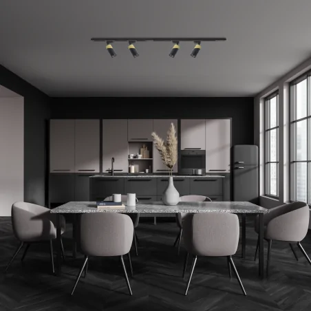 Oswietlenie-szynowe - ml0279 oprawa szynoprzewodowa lampa ruchoma 1xgu10 neo eko-light 