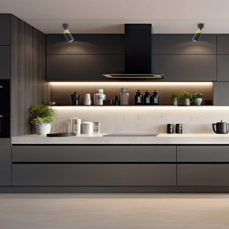 Lampy-sufitowe - ml0280 lampa sufitowa spot czarno-złoty 1 xgu10 neo eko-light 