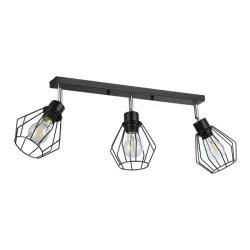 Oswietlenie-sufitowe - geometryczna lampa ścienno-sufitowa 3xe27 led otto 4217 lvt 