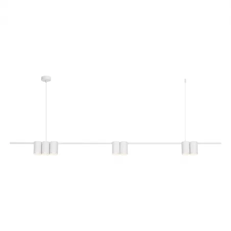 Lampy-sufitowe - ml0371 siedmiopunktowa lampa wisząca listwa 7xgu10 genesis eko-light 