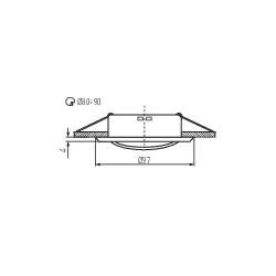 Oprawy-sufitowe-ruchome - 37162 argus ii punktowa oprawa ruchoma sufitowa mr16  grafit ct-2115-gm kanlux 