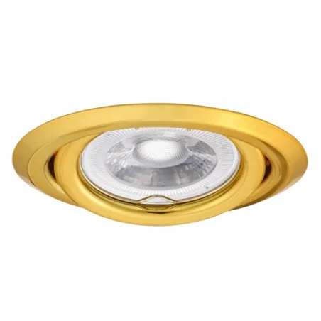 Oprawy-sufitowe-ruchome - 37161 argus ii złote oczko do suftów podwieszanych gu10 ct-2115-g kanlux 