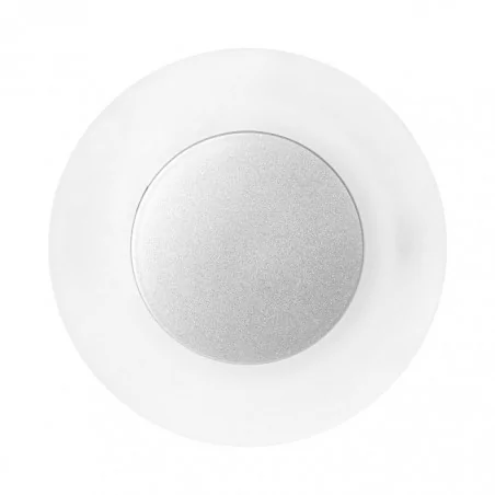 Oprawy-meblowe-podszafkowe - szara lampka podszafkowa led 2w okrągła z neutralnym światłem 4000k oculus ad-om-6473l4/g orno 