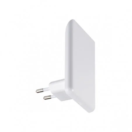 Lampki-do-kontaktu - 37394 biała prosta lampka do kontaktu z czujnikiem zmierzchu 3000k orisa led ww w kanlux 