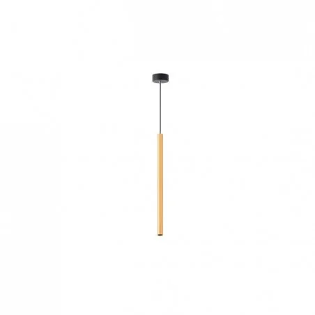 Oswietlenie-sufitowe - złota lampa sufitowa tuba piero g9 1284 lvt 