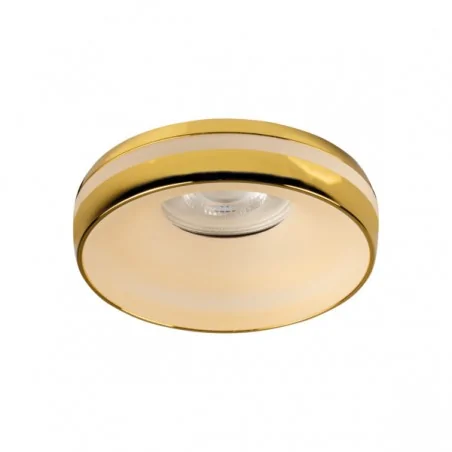 Oprawy-sufitowe-stale - 35295 eliceo dso yg złote oczko sufitowe do salonu z 2 pierścieniami świetlnymi kanlux 