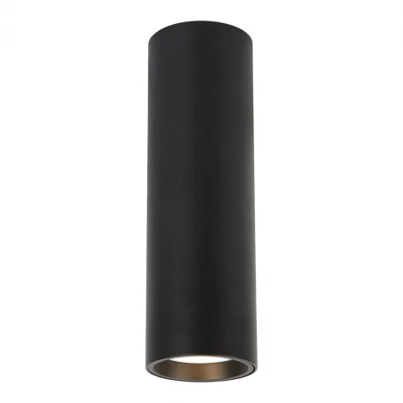 Lampy-sufitowe - ml0384 tuba czarna sufitowa na żarówkę gu10 genesis eko-light 