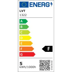 Gwint-trzonek-e27 - dekoracyjne żarówki led e27 filament vita st14 2700k 1w 5 szt. 1322 lvt 