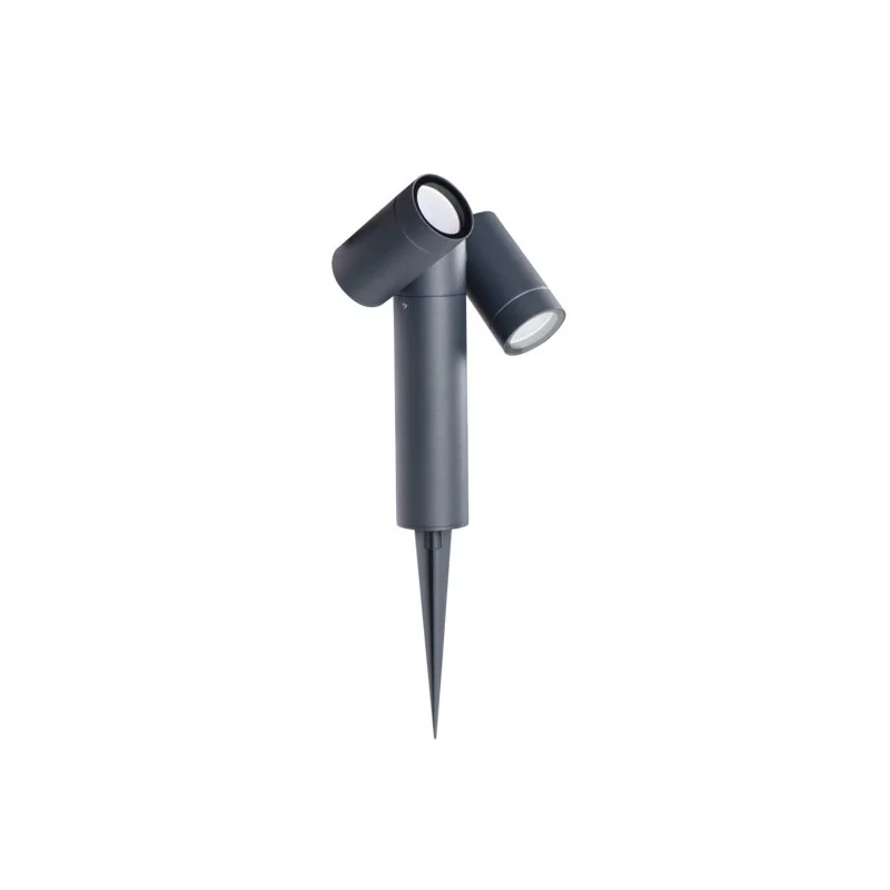 Slupki-ogrodowe - usti słupek ogrodowy na 2 punkty świetlne wbijany w podłoże 40cm gu10 ip54 36560 kanlux firmy KANLUX 