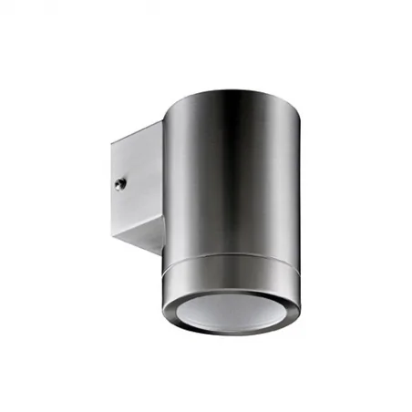 Kinkiety-zewnetrzne - oprawa elewacyjna w kolorze matowego chromu 35w ip54 03015 aster gu10 inox ideus 