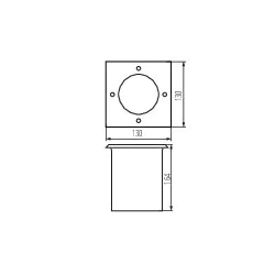 Oprawy-led-zewnetrzne - 36431 solidna oprawa najazdowa kwadratowa ip67 berg ad-7l kanlux 