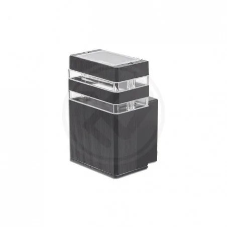 Kinkiety-ogrodowe - grafitowy kinkiet elewacyjny gu10 inez ip54 0650 lvt 