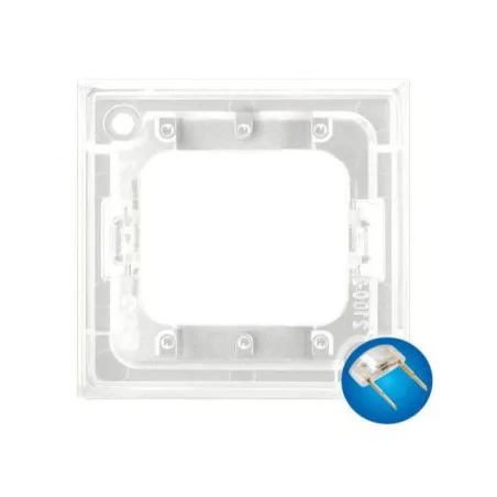 Osprzet-produkty-uzupelniajace - moduł podświetlający led do włączników potrójnych niebieski zp-4un aria ospel 