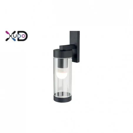Kinkiety-ogrodowe - xd-qa120b nowoczesny kinkiet ogrodowy e27 led ip44 clear lvt 
