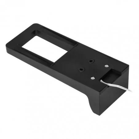 Oprawy-meblowe-podszafkowe - czarna lampka podszafkowa led neutralna 4000k 3w z włącznikiem dotykowym i usb artus ad-om-6474l4/b/usb orno 