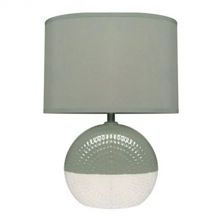 Lampki-nocne - elegancka lampka na biurko w odcieniach szarości fiona e14 03204 ideus 