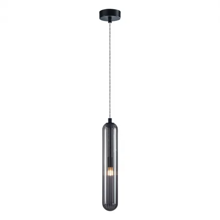 Lampy-sufitowe - ml0337 szklana lampa wisząca podłużna 1xg9 pax eko-light 