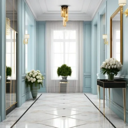 Lampy-sufitowe - ml0340 nowoczesna lampa sufitowa złota 3xg9 pax eko-light 