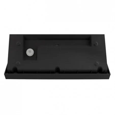 Kinkiety-ogrodowe - czarny kinkiet ogrodowy ferra led ip65 12w 5251 lvt 