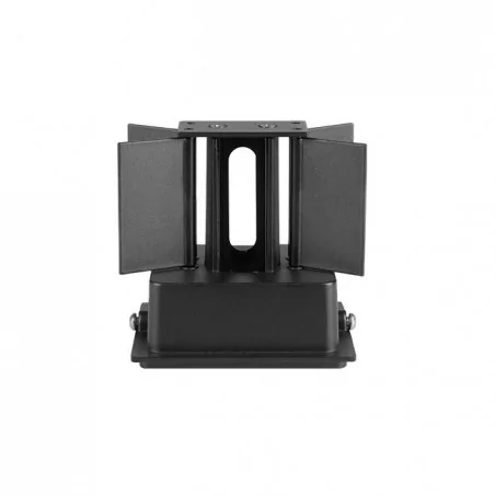 Kinkiety-ogrodowe - regulowany antracytowy kinkiet ogrodowy kira led g9 8015 lvt 