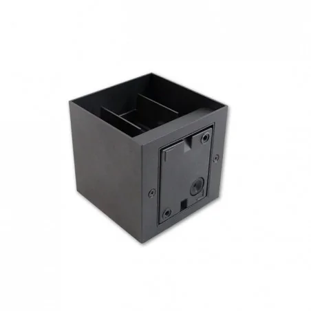 Kinkiety-ogrodowe - regulowany antracytowy kinkiet ogrodowy kira led g9 8015 lvt 