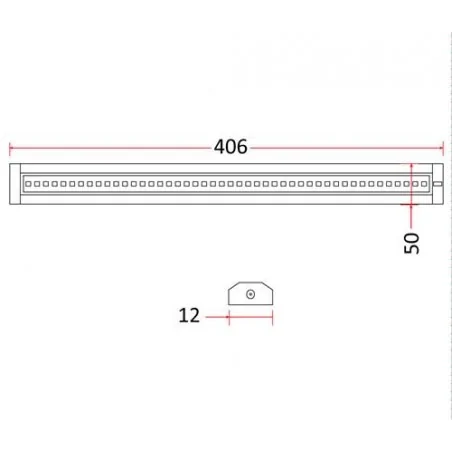 Oprawy-meblowe-podszafkowe - lampa meblowa podszafkowa led do kuchni 4,5w z ciepłym światłem z wyłącznikiem ruchowym op/0128 rum-lux 