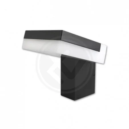 Kinkiety-ogrodowe - grafitowy kinkiet ogrodowy lango led ip54 7,5w 2392 lvt 