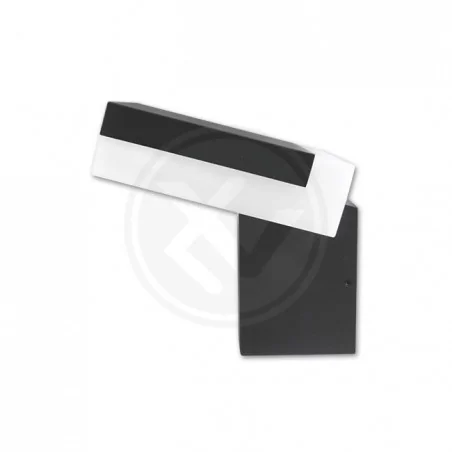 Kinkiety-ogrodowe - grafitowy kinkiet ogrodowy lango led ip54 7,5w 2392 lvt 