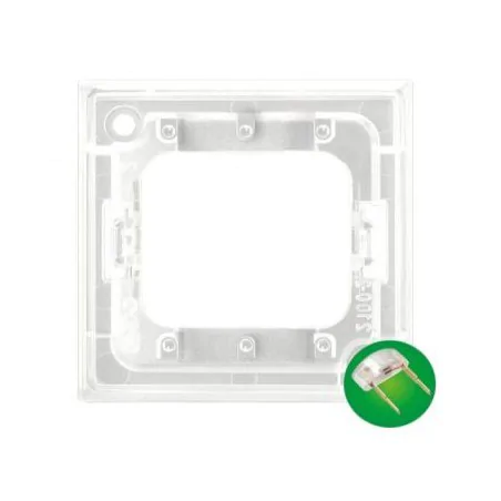 Osprzet-produkty-uzupelniajace - moduł podświetlający led do włączników potrójnych zielony zp-4uz aria ospel 