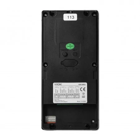 Wideodomofony - wideodomofon dwurodzinny z możliwością otwierania bramy i furtki 7-calowy rfid orno 