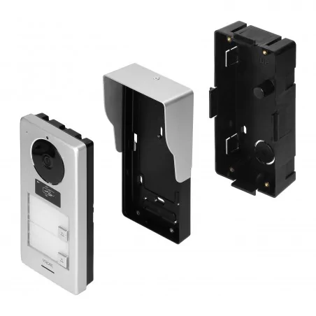 Wideodomofony - wideodomofon dwurodzinny z możliwością otwierania bramy i furtki 7-calowy rfid orno 