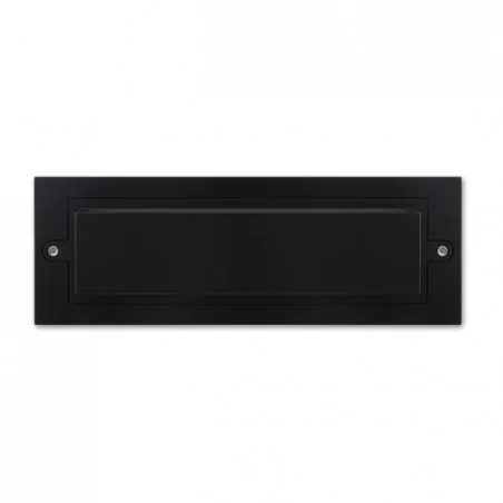 Kinkiety-ogrodowe - czarny kinkiet ogrodowy tino led ip65 6w 6458 lvt 