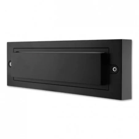 Kinkiety-ogrodowe - czarny kinkiet ogrodowy tino led ip65 6w 6458 lvt 