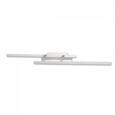 Lampy-sufitowe - biała lampa sufitowa led 90w na pilota galaxis vela 83x36x8 3390 lvt 