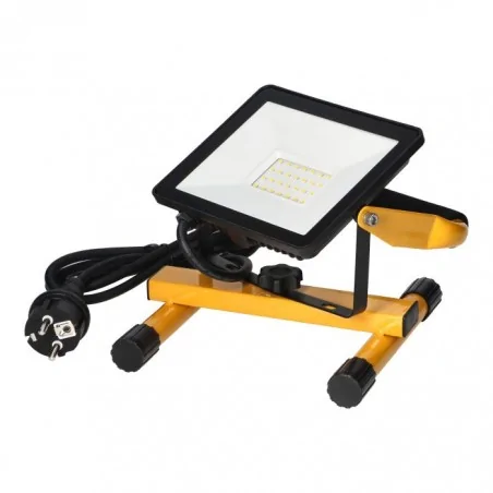 Naswietlacze-led-30w - naświetlacz led roboczy na statywie przenośny 30w ip65 przewód 1,5m 4000k cavo flp-4 orno 