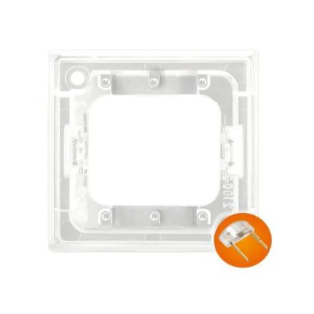 Osprzet-produkty-uzupelniajace - moduł podświetlający do włączników potrójnych pomarańczowy zp-3up aria ospel 