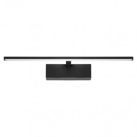 Kinkiety-lazienkowe - kinkiet led nad lustro do łazienki 8w czarny z neutralnym światłem 40cm mera led ad-om-6508l4/b orno 