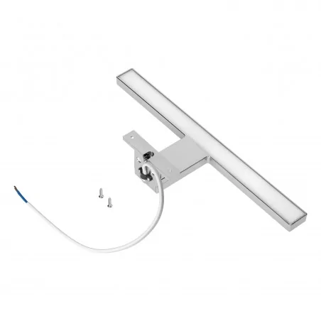 Kinkiety-lazienkowe - kinkiet led nad lustro do łazienki o mocy 5w z neutralnym światłem30cm mirall lm-1/gg/4 orno 