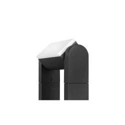 Lampy-ogrodowe-stojace - lampa ogrodowa led słupek 50cm z możliwością ustawienia kąta świecenia santina 1643 lvt 
