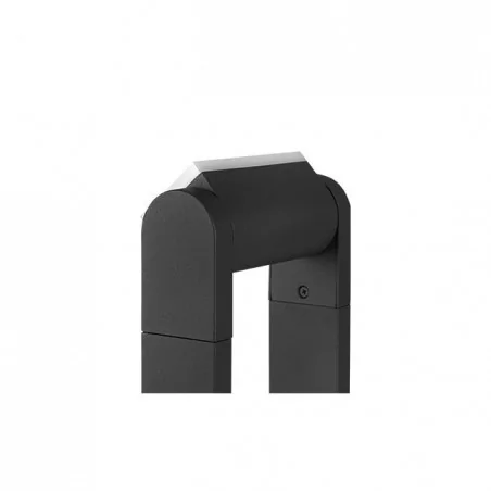 Lampy-ogrodowe-stojace - lampa ogrodowa led słupek 50cm z możliwością ustawienia kąta świecenia santina 1643 lvt 