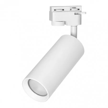 Oswietlenie-szynowe - biały reflektor na szynę na żarówkę gu10 jari tl-2/w virone 