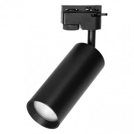 Oswietlenie-szynowe - reflektor do zamontowania na szynoprzewodzie czarny na żarówkę gu10 jari tl-2/b virone 